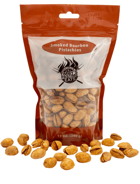 Smoked Bourbon Pistachios